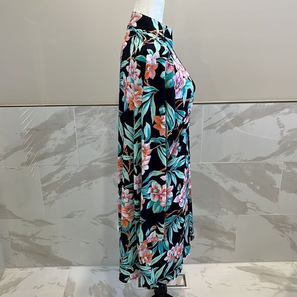 Woman's Tribal Tunic Dress, Long sleeves dress with Pockets -Size XL - Picture 5 of 9